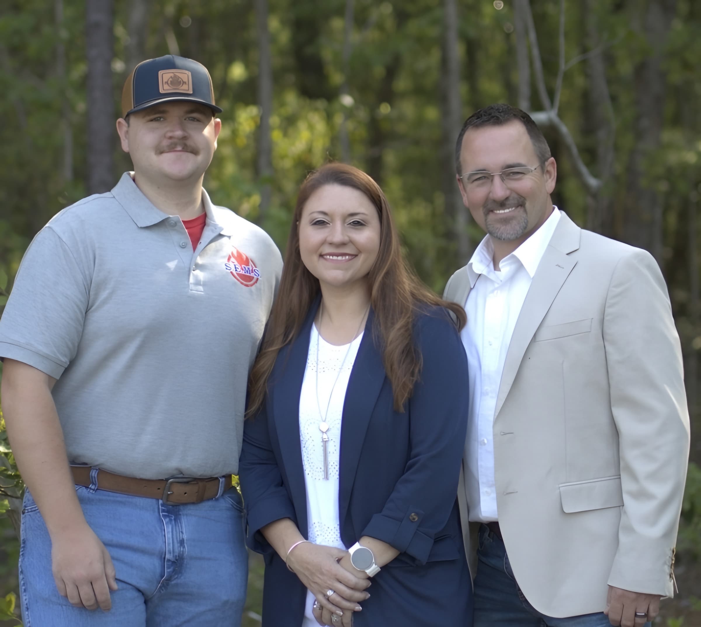 Jason and Casey White with the SEMS Fire team